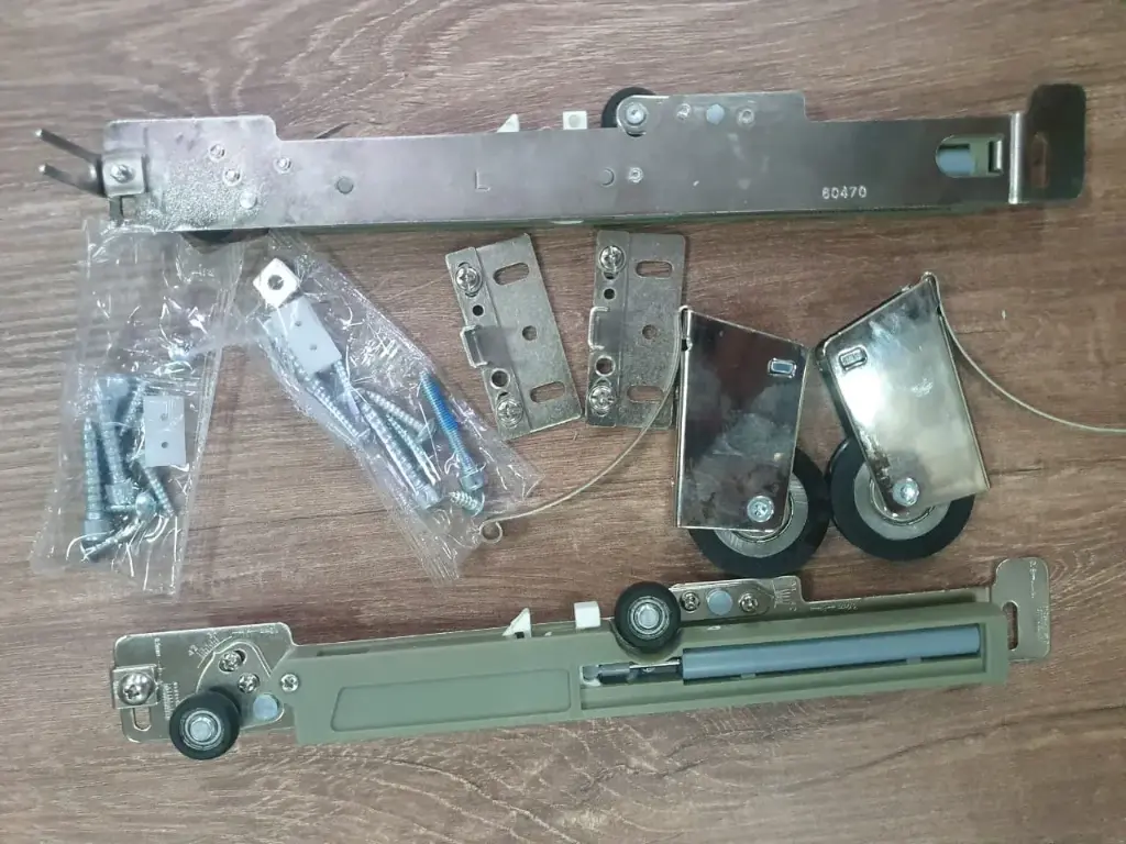 Wheels & Soft Closing Mechanism
 for sliding doors 25 kg
