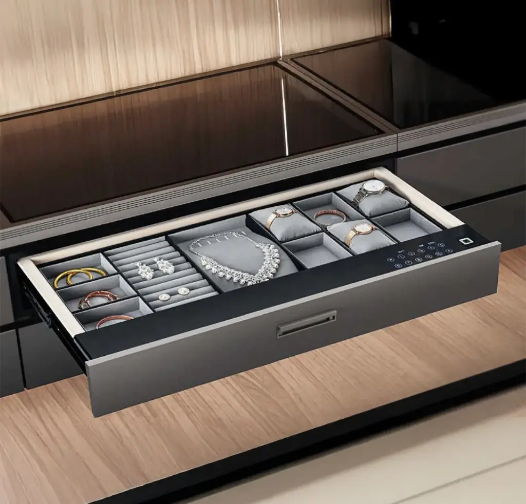 Safe Drawer Box Fingerprint                 