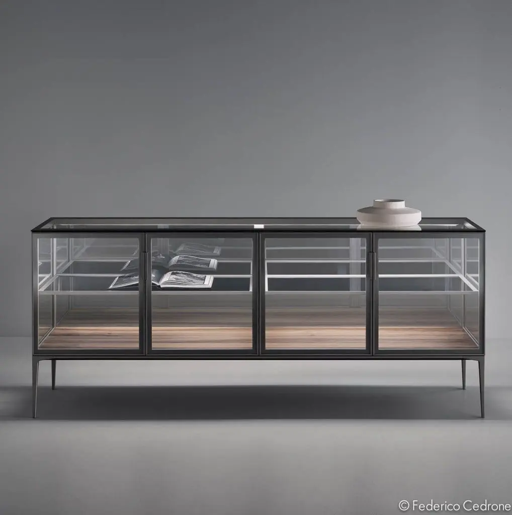 AURA Glass Cabinet
