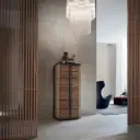 VERTA Glass Drawer Cabinet