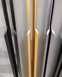 Slim Aluminuim Profile for 6 mm Glass- 
Half Handle 2 cm